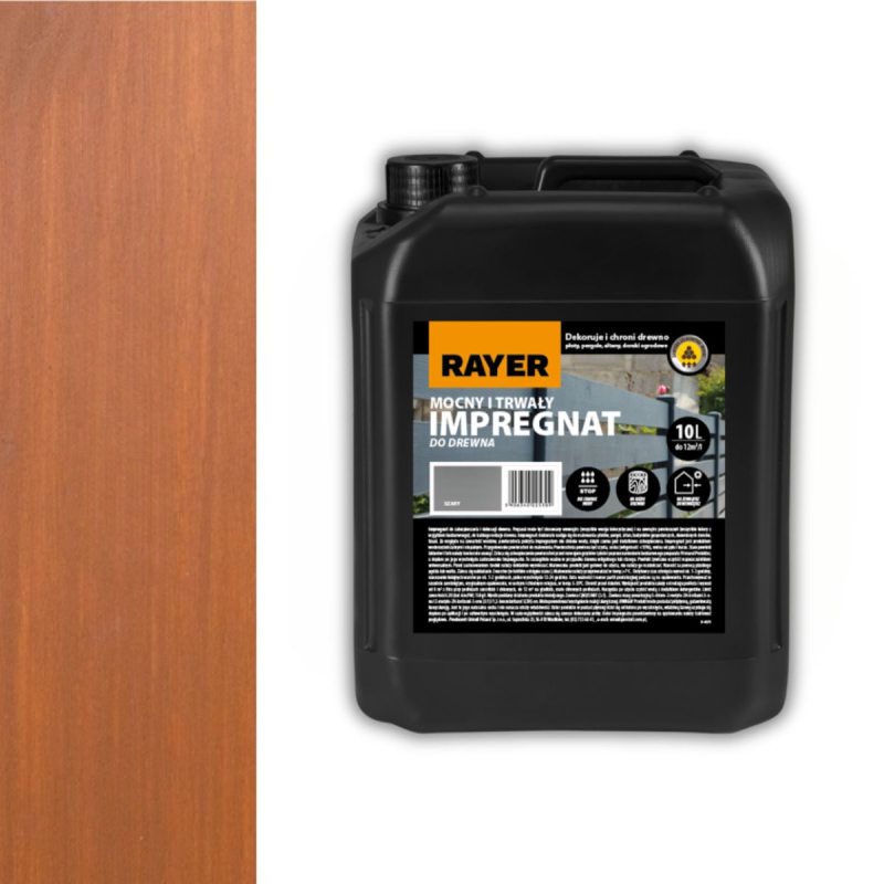 Пропитка для древесины Rayer каштан 5л