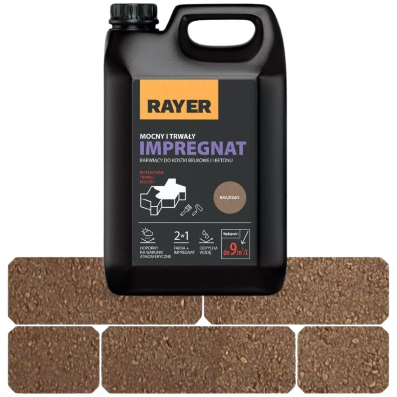 Impregnant pentru pavaj Rayer cafeniu 5L