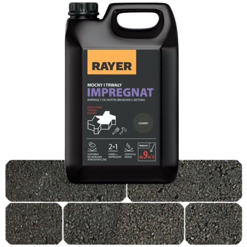 Пропитка для брусчатки Rayer черный 5л