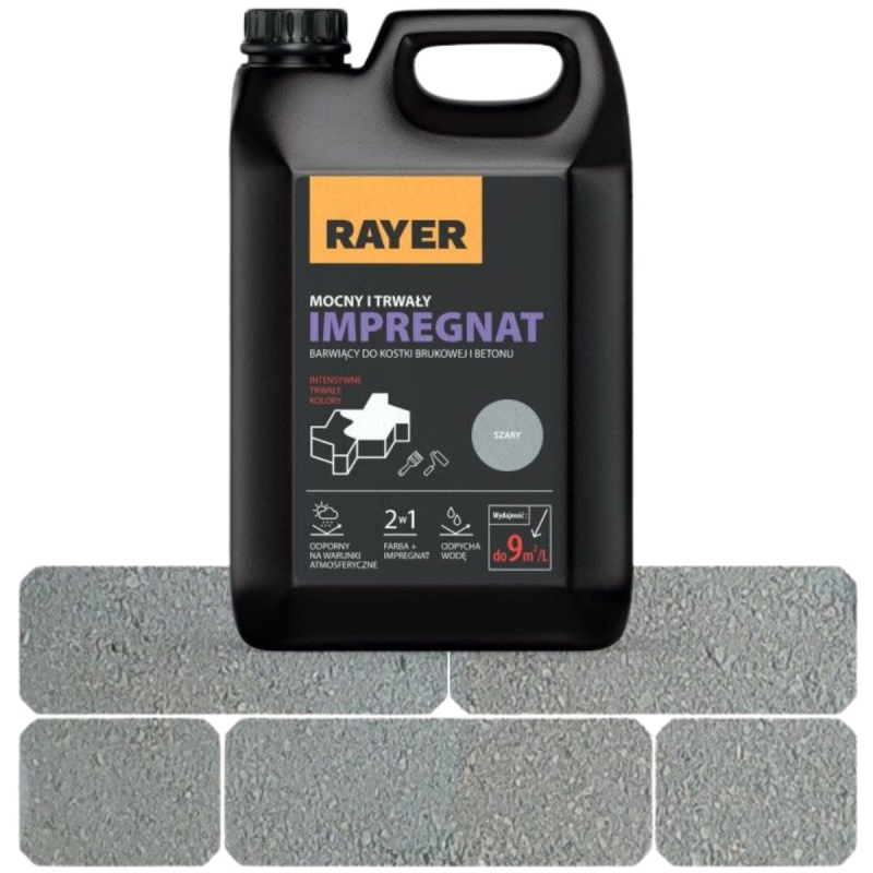 Impregnant pentru pavaj Rayer gri 5L