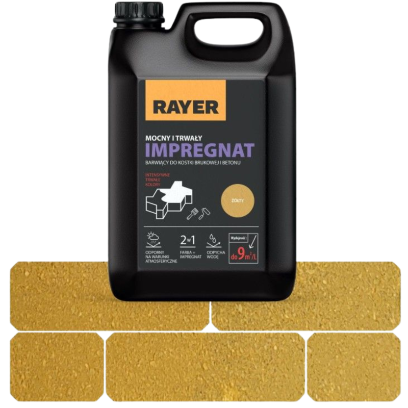 Пропитка для брусчатки Rayer желтый 5л