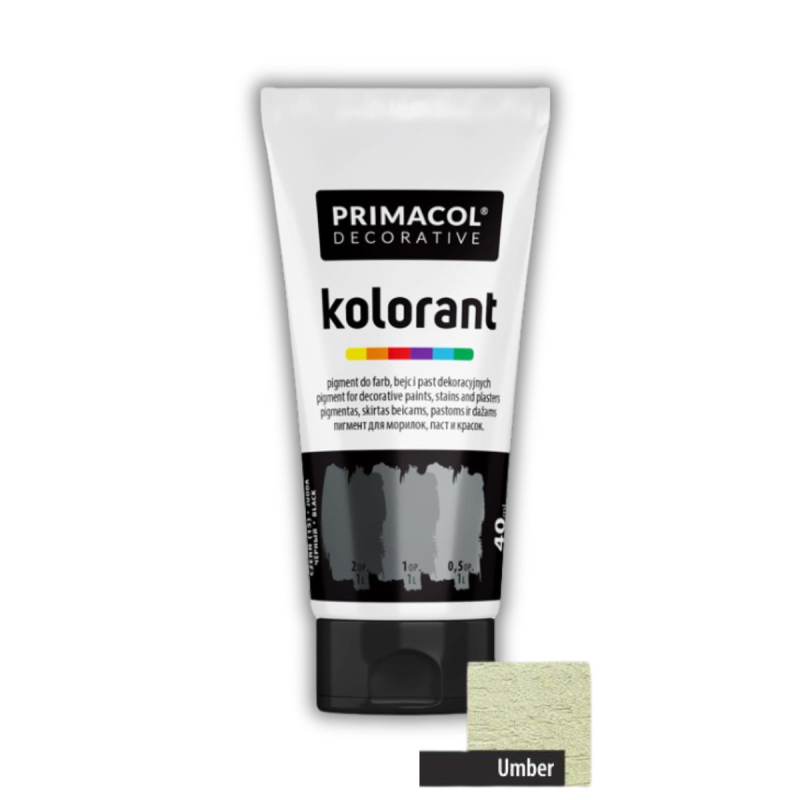 Colorant pigment Primacol 40ml umbră (umber) 13