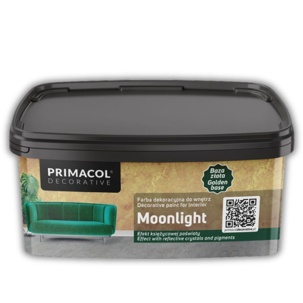 Vopsea decorativă Primacol Moonlight 1L base golden