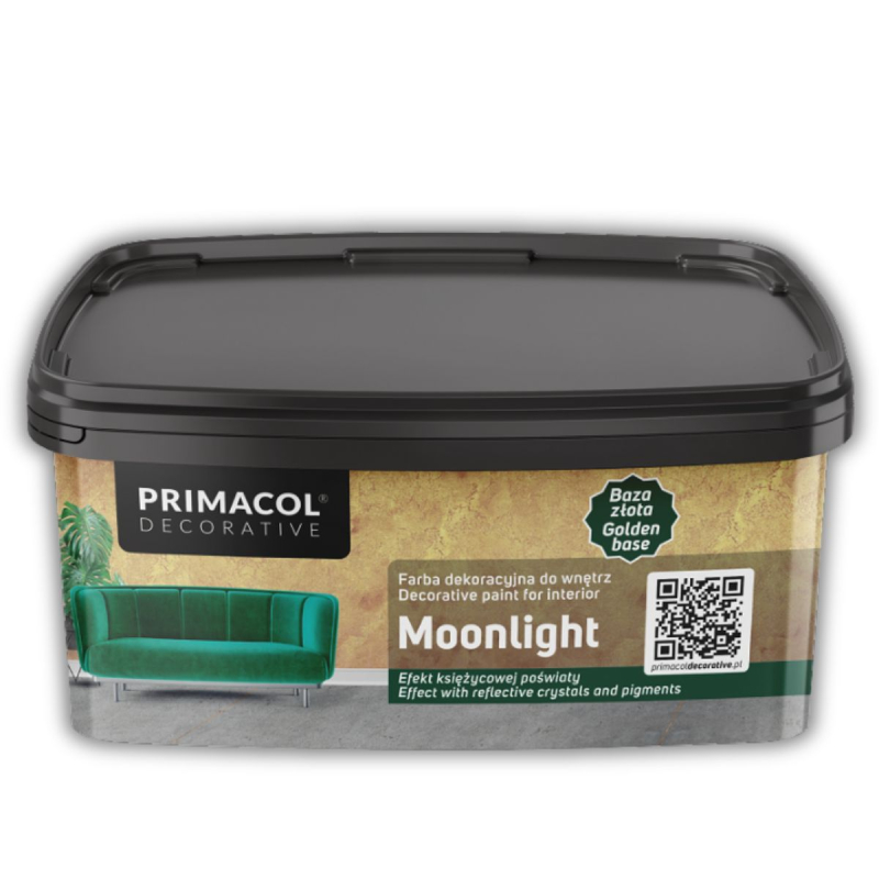 Vopsea decorativă Primacol Moonlight 1L base golden