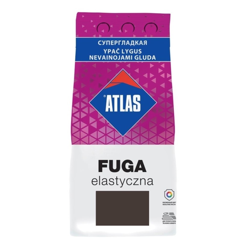 Затирка Atlas эластичная (124 темный венге) 2кг