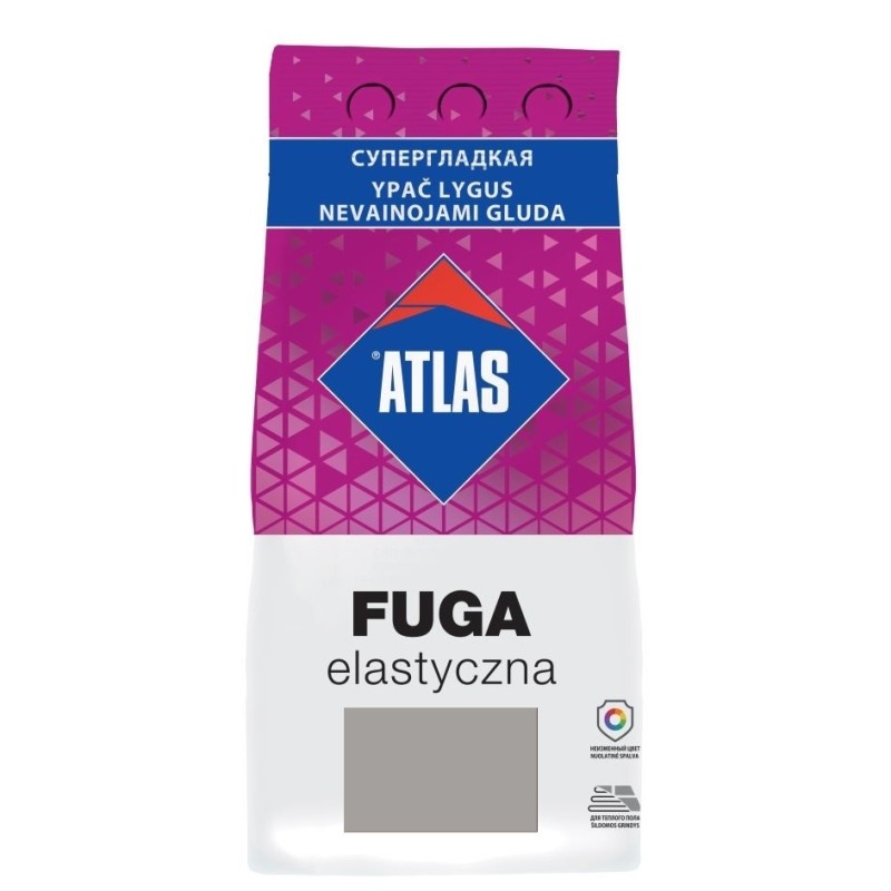 Chit pentru rosturi ATLAS ELASTIC (203 gri-otel) 2kg