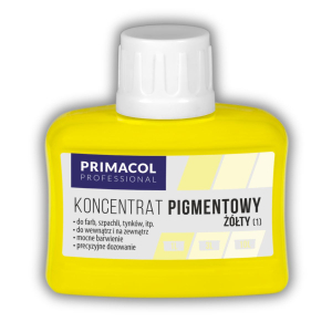 Pigment concentrat Primacol 80ml 1 galben