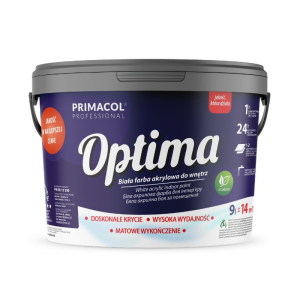 Vopsea interior, mat PRIMACOL Optima 2,7L