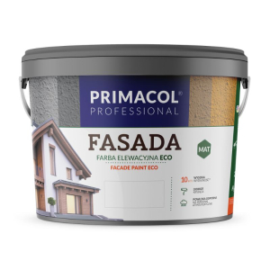 Vopsea pentru fațadă PRIMACOL Fasada Eco ( baza C ) 9L