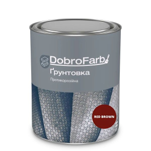 Grund anticoroziune roșu-cafeniu DobroFarb 2,8 kg