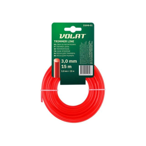 Леска для триммера 3,0мм х 15м круглое сечение Волат