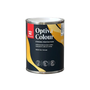 Vopsea interior, latex, mat complet TIKKURILA OPTIVA COLOUR (baza AP) 0,9L