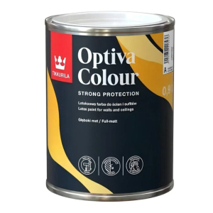 Vopsea interior, latex, mat complet TIKKURILA OPTIVA COLOUR (baza AP) 0,9L