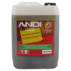 Огнебиозащитный состав Andi 10 кг