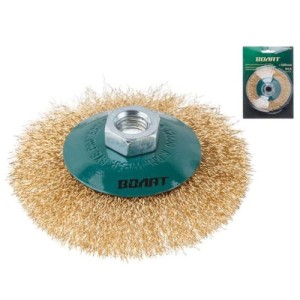 Perie circulata sârmă ondulată 100mm/M14 Volat