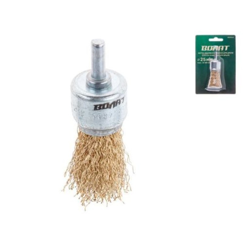 Perie sârmă cu tija 25mm Volat