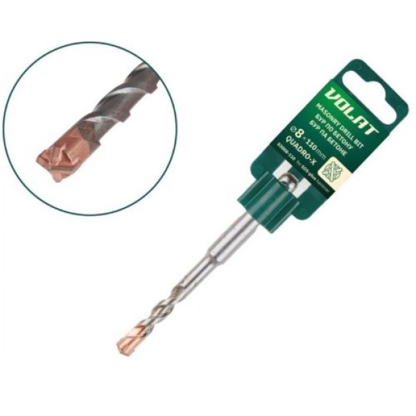 Burghiu 8х50х110mm SDS-plus QUADRO-X Volat