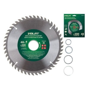 Disc de tăiat pentru lemn 200х32/30mm 48 dinți Volat