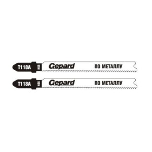 Lame pentru fierăstrău electric pe metal (50mm/21tpi/HSS/T118А/2 buc.) Gepard