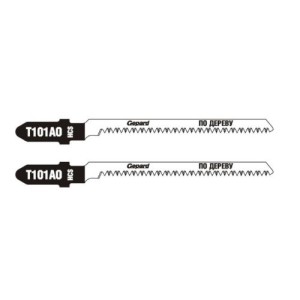 Lame pentru fierăstrău electric pe lemn (50mm/20tpi/HCS/T101AO/2 buc.) Gepard