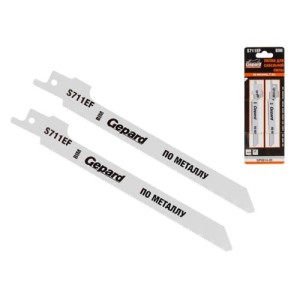 Fierestrău sabie pentru metal (150mm/18tpi/BIM/S711EF/2 buc.) Gepard