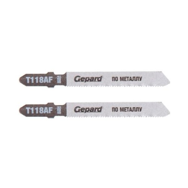 Lame pentru fierăstrău electric pe metal  (50mm/21tpi/BIM/T118AF/2 buc.) Gepard