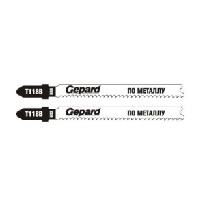Lame pentru fierăstrău electric pe metal (50mm/13tpi/HSS/T118B/2 buc.) Gepard