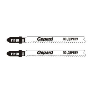 Lame pentru fierăstrău electric pe lemn (50mm/13tpi/HCS/T119B/2 buc.) Gepard