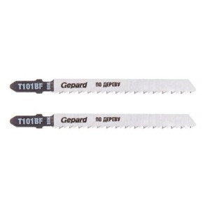 Lame pentru fierăstrău electric pe lemn (75mm/10tpi/BIM/T101BF/2 buc.) Gepard
