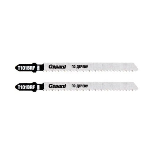 Lame pentru fierăstrău electric pe lemn (75mm/10tpi/BIM/T101BRF/2 buc.) Gepard