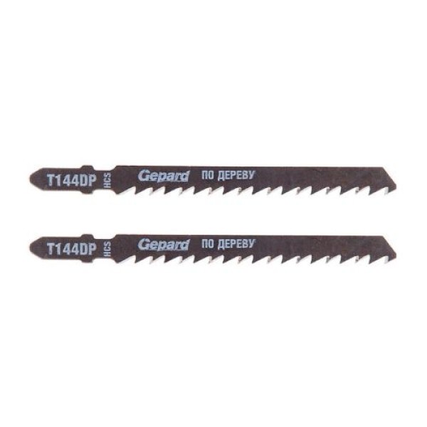 Lame pentru fierăstrău electric pe lemn (75mm/6tpi/HCS/T144DP/2 buc.) Gepard