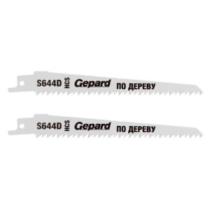 Fierestrău sabie pentru lemn (150mm/6tpi/HCS/S644D/2 buc.) Gepard