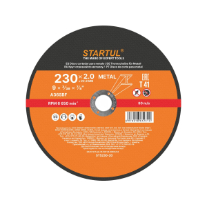 Disc de tăiere pentru metal 230 x 2,0 x 22,2 mm Startul