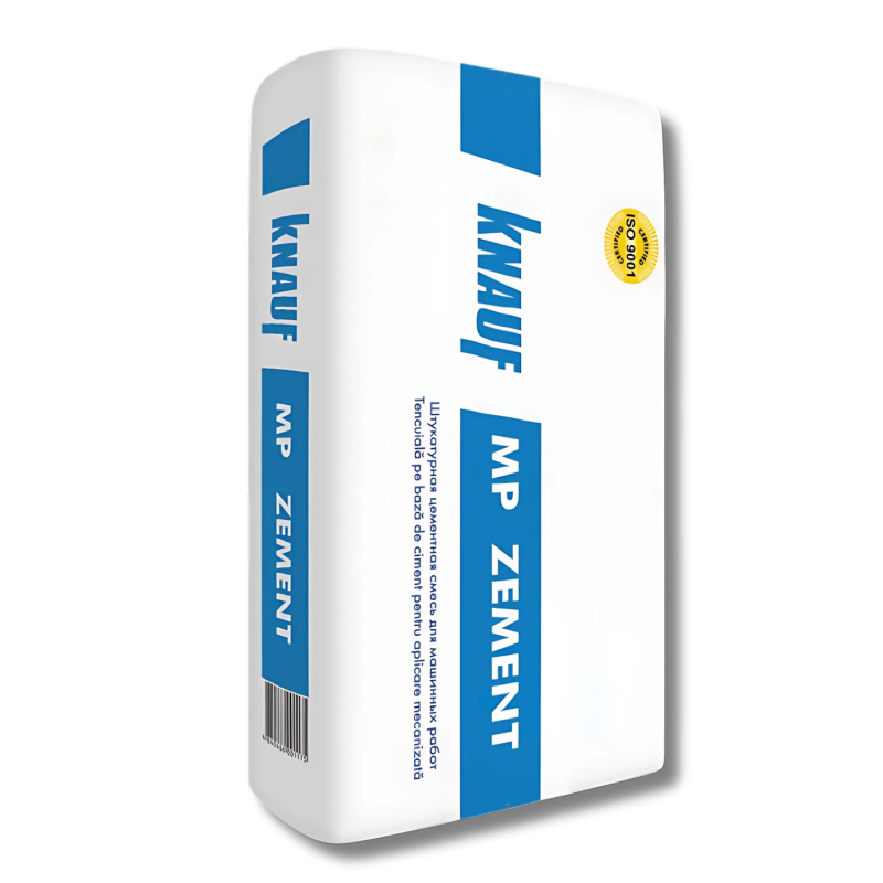 Tencuială mecanizată pe bază de ciment Knauf MP Zement, 30kg