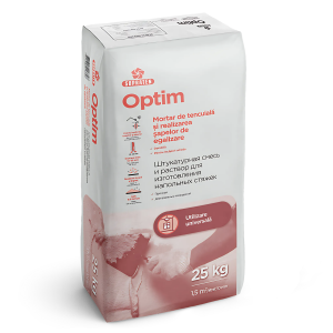 Tencuială pe bază de ciment Optim 25kg