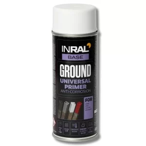 Grund spray Inral, alb (RAL 9003) 400ml