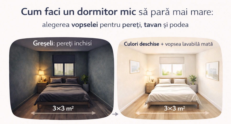 Vopsea pentru camera mica Moldova Vopsele lavabile pentru casa ta in Moldova