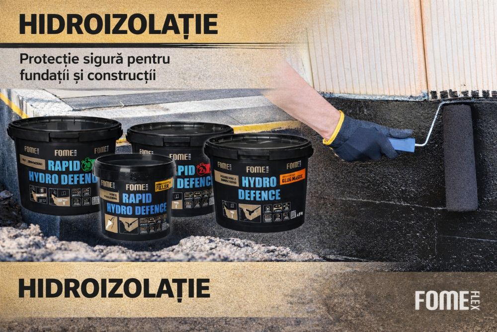 Hidroizolație în Chișinău, cumpără mastic, primer și altele.