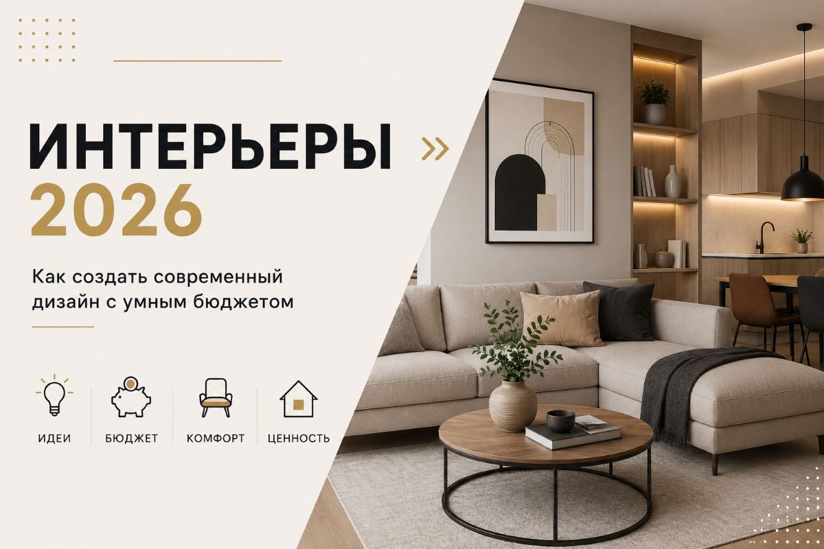 Современный дизайн интерьера в Кишиневе 2026