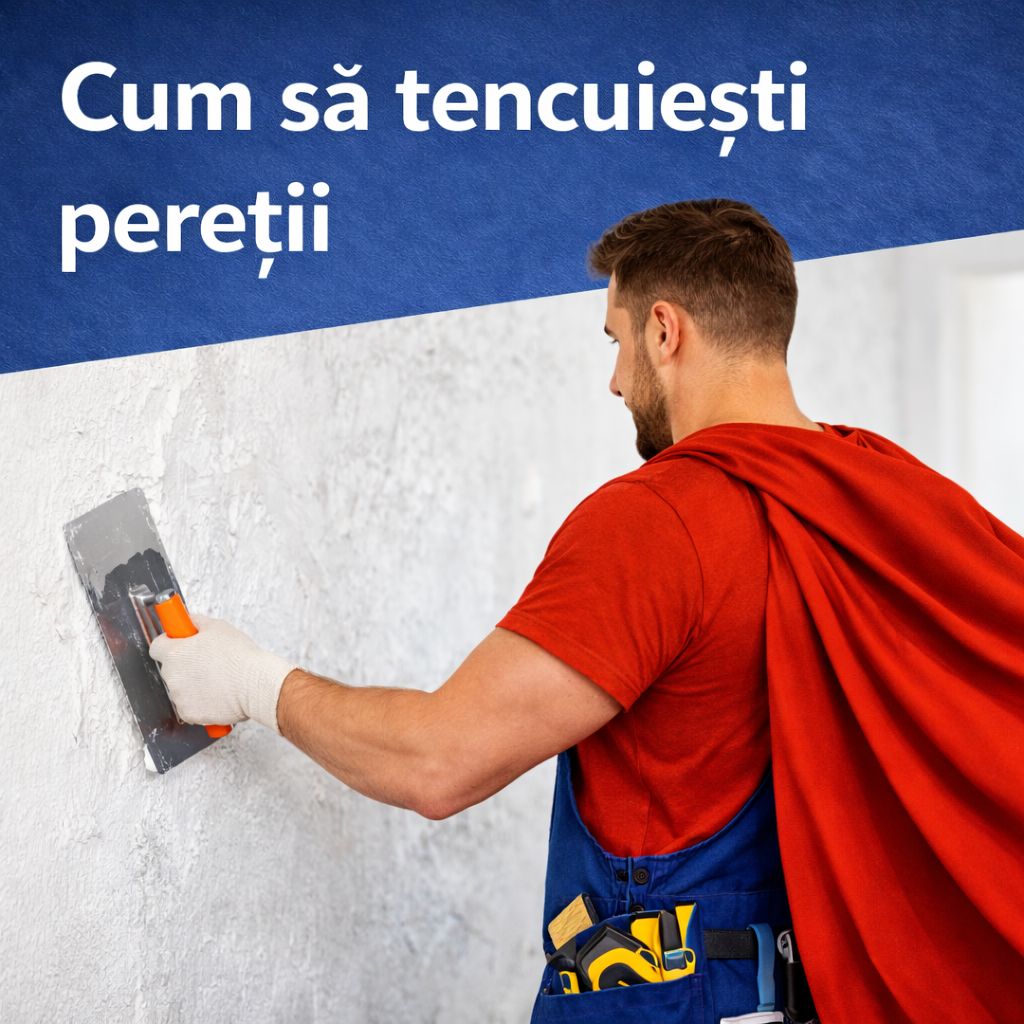 Cum să tencuiești corect pereții: ghid practic cu Knauf in Moldova Cum să tencuiești corect pereții: ghid practic cu Knauf