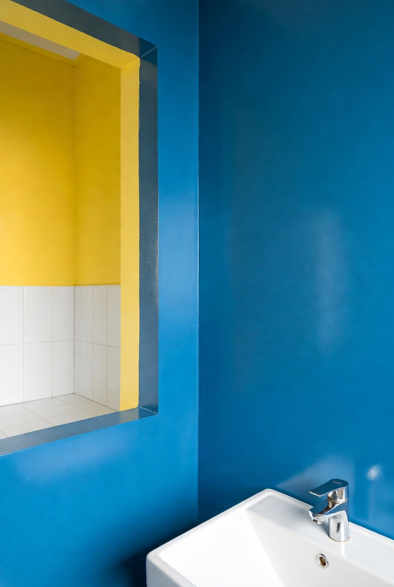 Vopsea lavabila pentru baie Vopsea lavabilă interiorpentru baie si bucatarie -pret, calitate, reducere