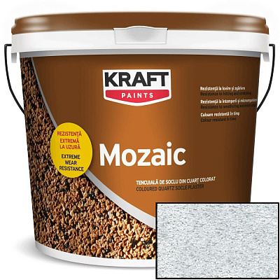  Tencuiala decorativa cu piatra KRAFT Mozaic (KM1014) 25kg online magazin Super Ștefan