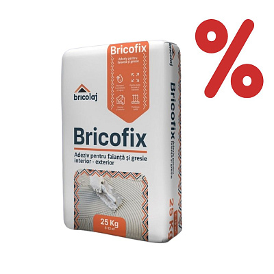  Adeziv pentru gresie si faianta Bricofix 25 kg online magazin Super Ștefan