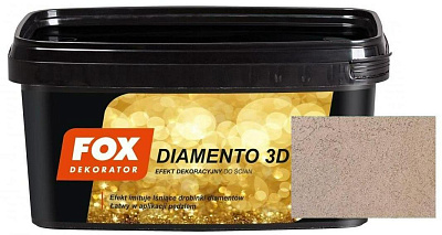  Vopsea structurala FOX DIAMENTO 3D, MARS 1L online magazin Super Ștefan