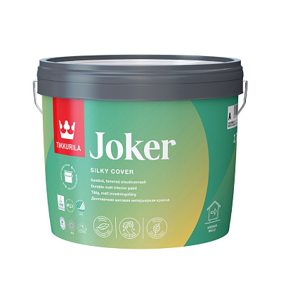  Vopsea interior Joker satin mat (baza A) - 0,9L online magazin Super Ștefan