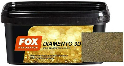  Vopsea structurala FOX DIAMENTO 3D, SATURN 1L online magazin Super Ștefan