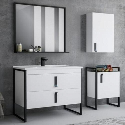 imagina Mobilier de baie ORKA Modena 80 White online magazin Super Ștefan