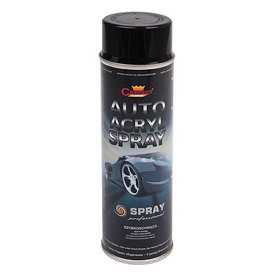  Vopsea spray Champion Auto Acryl (negru lucios) 500ml online magazin Super Ștefan