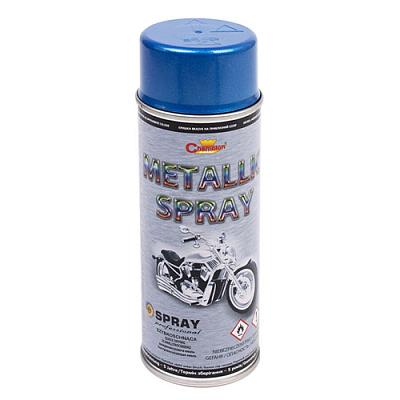  Lac acrylic CHAMPION METALLIC SPRAY (albastru) 400 ml online magazin Super Ștefan