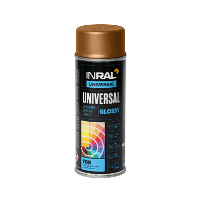  Vopsea InRAL UNIVERSAL cupru metalic (RAL 8029), 400 ml online magazin Super Ștefan